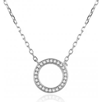 Mabell Dámský stříbrný náhrdelník CZ221PSS1301NC45 – Sleviste.cz