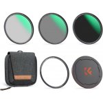 K&F Concept 5v1 CPL + ND8 + ND64 + adapter Ring + krytka 62mm – Zboží Živě