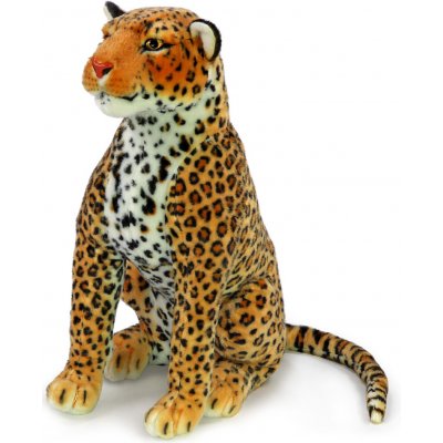 andos ZOO Leopard sedící + ocas 70 cm 40 cm – Zbozi.Blesk.cz