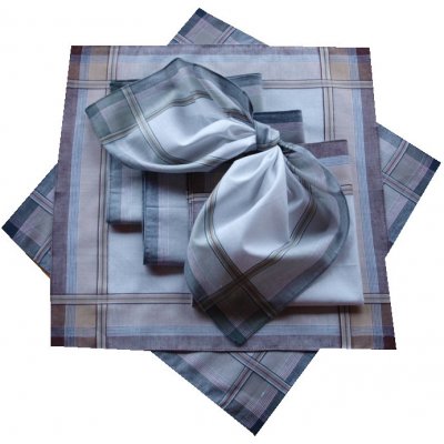 Mileta Bavlněné pánské kapesníky sáček 6ks – Zboží Dáma Mileta Bavlněné pánské kapesníky sáček 6ks – Zboží Dáma