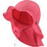 Dětský UV klobouk flapper plátno korálová STERNTALER – Sleviste.cz