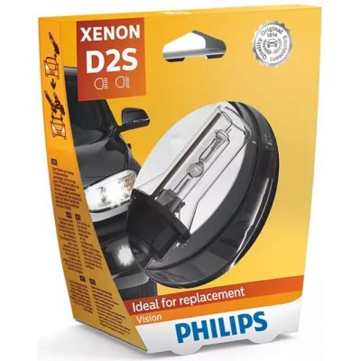 Philips D2S 85122VIS1 35W 85V P32d-2 Vision – Hledejceny.cz