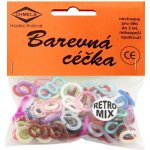 Teddies Céčka barevná různé tvary 150 ks – Zboží Mobilmania