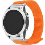 FIXED Nylon Sporty Strap na Garmin QuickFit 26mm (FIXNST2-QF26MM-OR) oranžový – Sleviste.cz