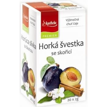 Apotheke Horká švestka se skořicí čaj 20 x 2 g