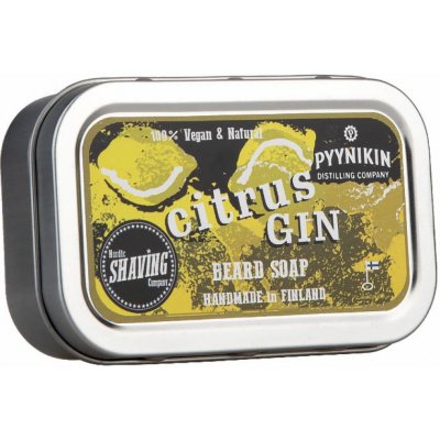 Nordic Shaving Company Citrus Gin mýdlo na vousy 80 g