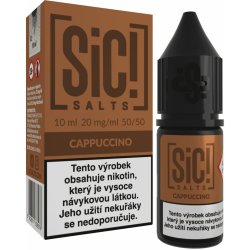 Sic!Salts Salt Cappuccino 10 ml 20 mg