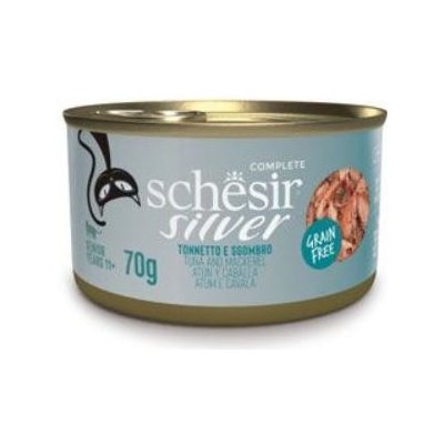 Schesir Cat Senior Wholefood tuňák makrela 70 g