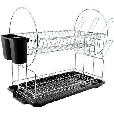 HAUS ROLAND Odkapávač na nádobí, polypropylen, 52,5x23,5x36 cm, nerez – Zboží Dáma