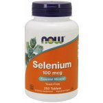 Now Foods Selenium 100 mcg 250 tablet – Hledejceny.cz