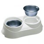 Ferplast Duo Feed 03 dvojMiska s miskami 900 ml 47 x 25 x 13 cm – Hledejceny.cz
