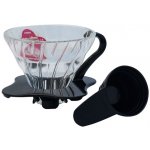 Hario Dripper V60-01 Glass Black – Sleviste.cz