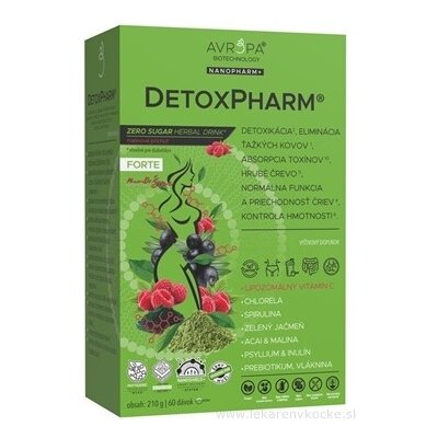 Avropa DetoxPharm Forte 210 g – Hledejceny.cz