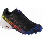 Salomon Speedcross 6 GTX blue Fire Black/Surf The Web/Safety yellow – Zboží Mobilmania