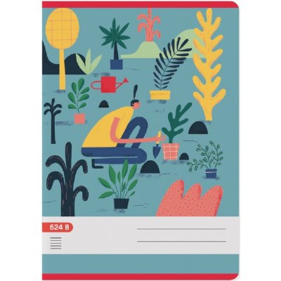 Papírny Brno Školní sešit Premium 524 A5 linkovaný 20 ks – Zboží Dáma