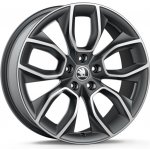 Škoda CRATER 7x18 5x100 ET39 anthracite – Sleviste.cz
