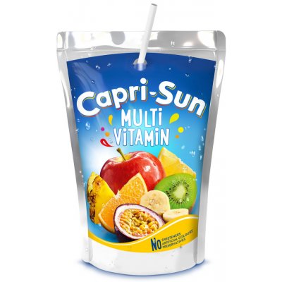 Capri-Sun Multivitamin nesycený nealkoholický ovocný nápoj 10 x 200 ml – Hledejceny.cz