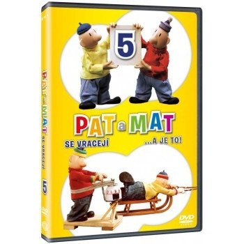 Pat a Mat 5 Balení Papírový obal DVD