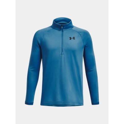 Under Armour Chlapecké tričko UA Tech 2.0 1/2 Zip Modrá – Zboží Dáma