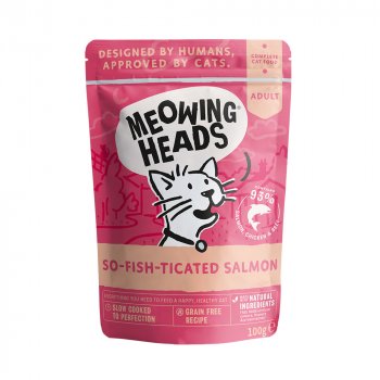 Meowing Heads So fish tiCated Salmon 100 g