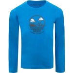Alpine Pro VELDO Chlapecké triko modrá – Zboží Mobilmania