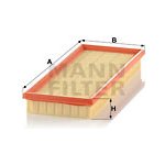 MANN-FILTER Vzduchový filtr C3463 – Hledejceny.cz