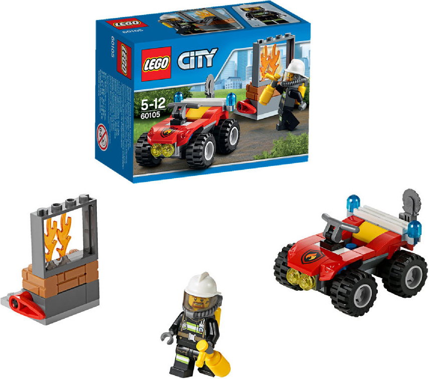 LEGO® City 60105 Hasičský terénní vůz od 269 Kč - Heureka.cz
