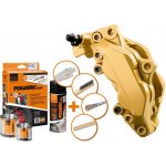 Foliatec dvousložková barva na brzdy, zlatá (Prestige gold metallic)