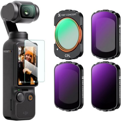 K&F Concept 4pcs KitCPL+ND16+ND64+ND256 – Zboží Živě