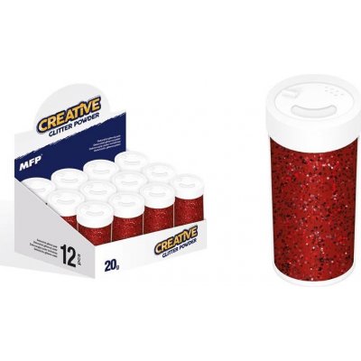 Třpytky 20g červené – Sleviste.cz