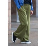 Italy fashion Dámské kalhoty MADELINE Olivově zelená – Zbozi.Blesk.cz