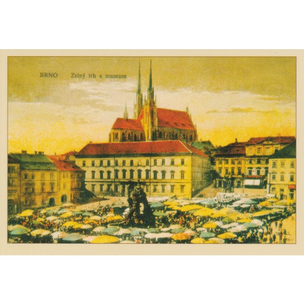 Mareš Josef Pohlednice Brno - Zelný trh, historická od 8 Kč - Heureka.cz