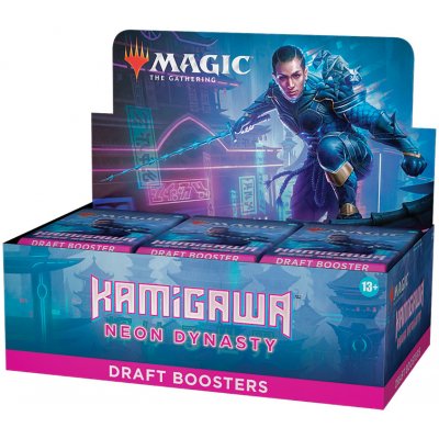 Wizards of the Coast Magic The Gathering: Kamigawa Neon Dynasty Draft Booster Box