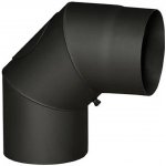 STEEL Processing Koleno kouřové s otvorem 160mm/90st.t.1,5mm ČER 654419 – Zboží Mobilmania