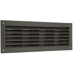Vents do dveří 368 x 130 mm MV350R s regulací hnědá – Zboží Mobilmania