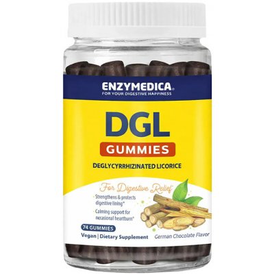 Enzymedica DGL Gummies Německá čokoláda 74 Gumových bonbónů – Hledejceny.cz