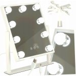 KIK KX3942 USB Zrcátko na líčení s LED žárovkami – Zbozi.Blesk.cz
