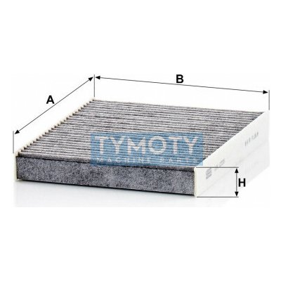 MANN CUK 2335 KIT kabinový (pylový) filtr – Hledejceny.cz