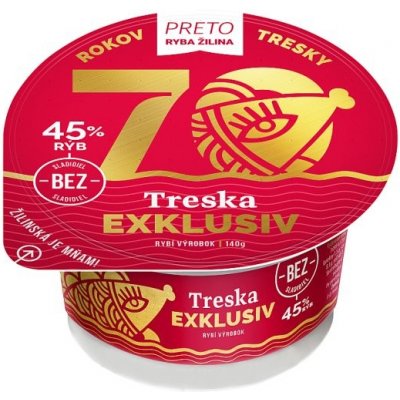 Preto Ryba Žilina Treska exklusiv 140 g – Zboží Dáma