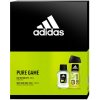 Kosmetická sada Adidas Pure Game sprchový gel 250 ml + deodorant sklo 75 ml