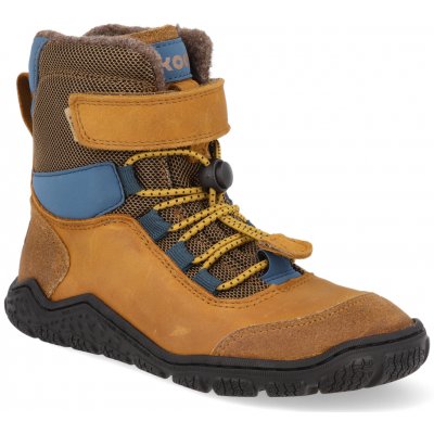 Barefoot zimní outdoorové boty Koel Ravo Wool Tex Miel hnědé – Hledejceny.cz