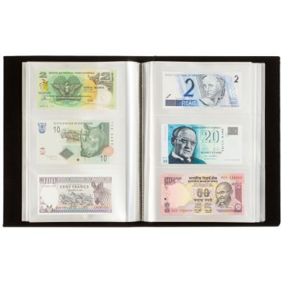 LEUCHTTURM Album na 300 bankovek černé – Zboží Dáma