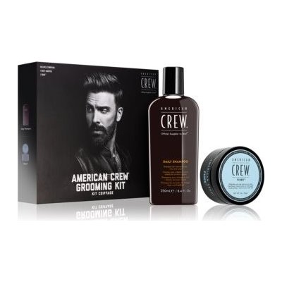 American Crew Grooming Fiber 85 g + denní šampon 250 ml dárková sada – Sleviste.cz