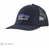 Kšíltovka Patagonia P­6 Logo Trucker Hat černá