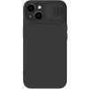 Pouzdro a kryt na mobilní telefon Apple Nillkin CamShield Silky pro iPhone 15 Black