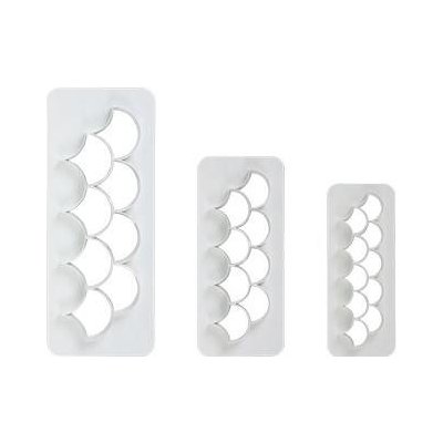 Vykrajovátko 3ks na rybí šupiny PME – Hledejceny.cz