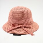 Krumlovanka dámský letní nemačkavý slamák Cloche melange 100% Paile natural P-12528 starorůžová – Hledejceny.cz
