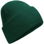 Beechfield čepice se širokou manžetou Beanie tmavě zelená – Hledejceny.cz