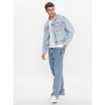 Calvin Klein Jeans jeansová bunda J30J323319 modrá – Zboží Mobilmania