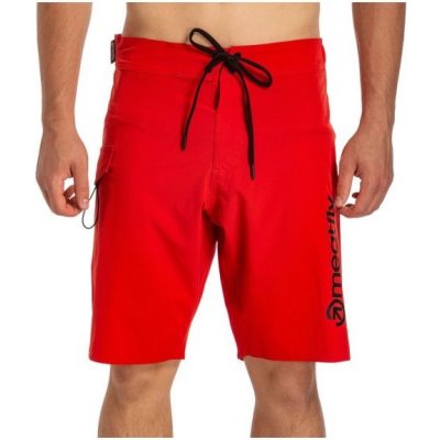 Meatfly pánské plavky Mitch Boardshorts 21" red